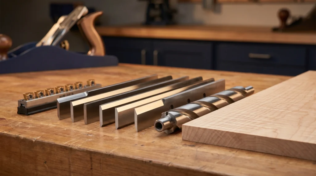 Planer & Jointer Knives: Types, Materials, and Selection