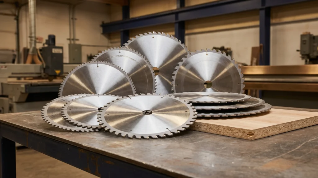 Saw Blades and Heads for Production Cutting