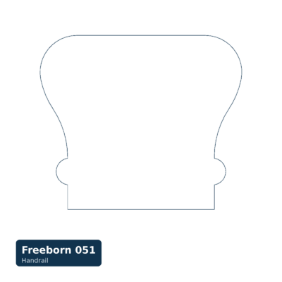 Handrail Cutter — Profile 051, Pro-Line (1-1/4" Bore)