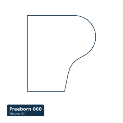 Door Edge & Profile Cutter — Profile 060, Pro-Line (1-1/4" Bore)