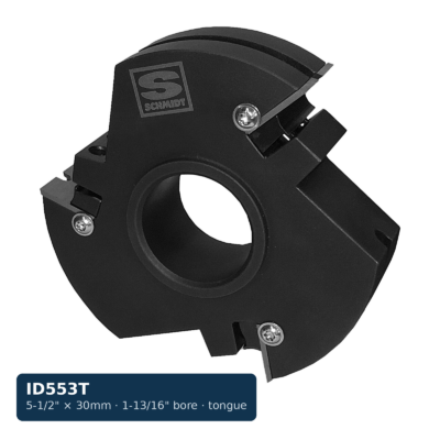 5-1/2'' x 30mm x 1-13/16'' Bore Insert Flooring Cutter — Tongue, 3-Wing