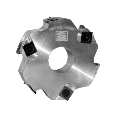 6 in. OD x 1 in. CEL Indexable Groove and Rabbet Head, 6-Wing with Spurs