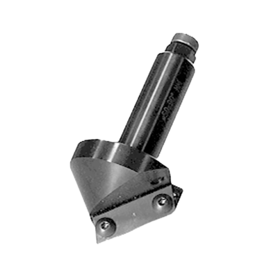 50 mm OD X 3/4'' Shank Single Flute V-Groove/ 45 Degree Chamfer Router Bit