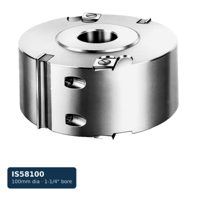 100mm Rebating Cutter, 50mm Width, 1-1/4 in. Bore