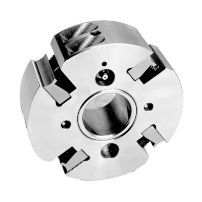 4-13/16 in. OD x 2-1/4 in. CB Knife Head, 4-Pocket, 15° Hook, 1-1/2 in. Bore