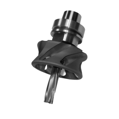 Dust-Extracting Collet Nut — 80mm Body