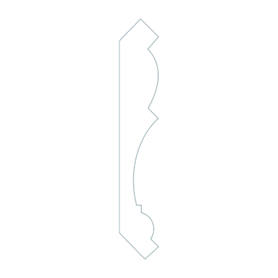 Schmidt Crown Moulding Profile Knife — DY46