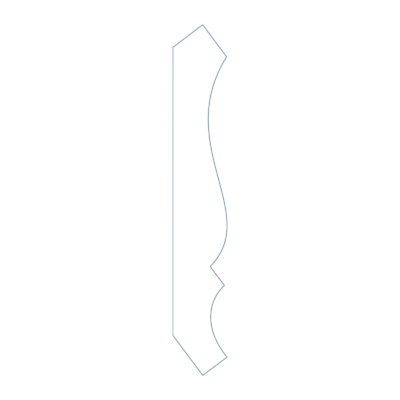 Schmidt Crown Moulding Profile Knife — WM47
