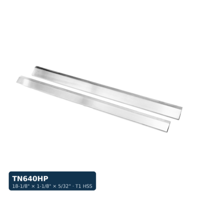 HP HSS Thin Knife Set — 18-1/8 x 1-1/8 x 5/32, 3-Knife
