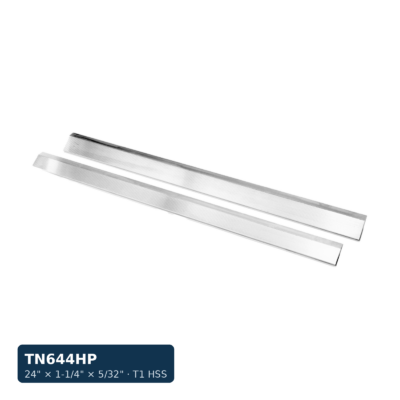 Thin Knife Set — 24 x 1-1/4 x 5/32, 4-Knife