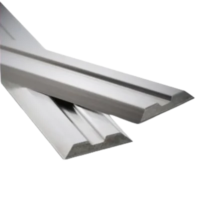 Centrolock Carbide Reversible Planer Knife — Double-Edged, 60mm to 650mm